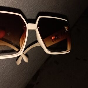 Louis Vuitton Beige Sunglasses